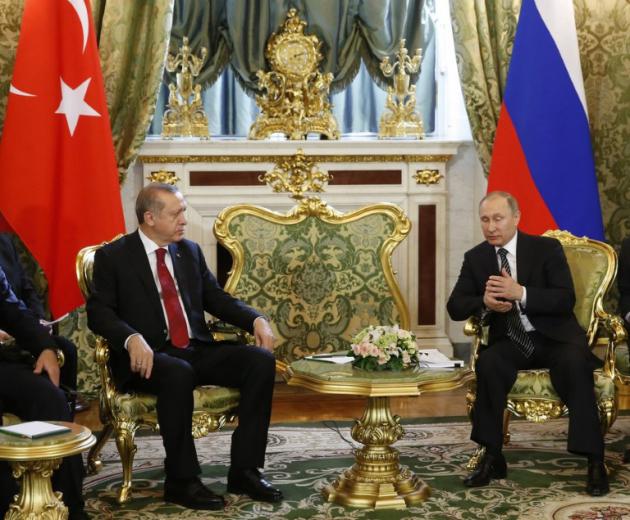 Συνάντηση Πούτιν Ερντογάν: "Στάζει μέλι" ο Ρώσος Πρόεδρος για τη συνεργασία με την Τουρκία  