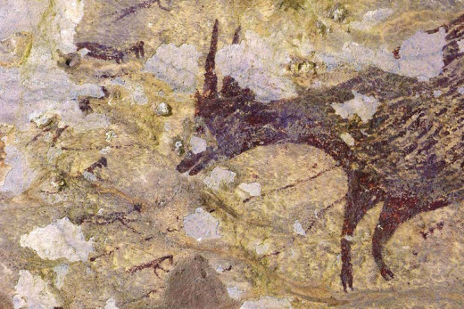 Βραχογραφία 44.000 ετών ανακαλύφθηκε σε σπήλαιο - Η αρχαιότερη σκηνή κυνηγιού στον κόσμο  